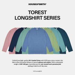 Alternative view of House of Smith Kaos Pria Lengan Panjang - Torest Longshirt - T Shirt Long Sleeve Henley