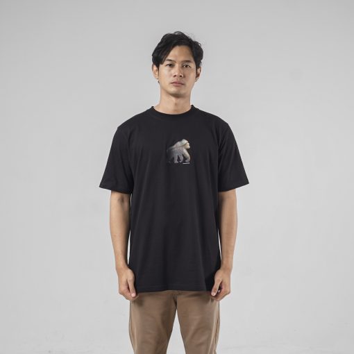House of Smith Kaos Pria Lengan Pendek - Rusty Logo Regular Black #2 - T Shirt - Image 3