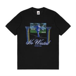 House of Smith Kaos Pria Lengan Pendek - No Wasted Tshirt Black - T Shirt
