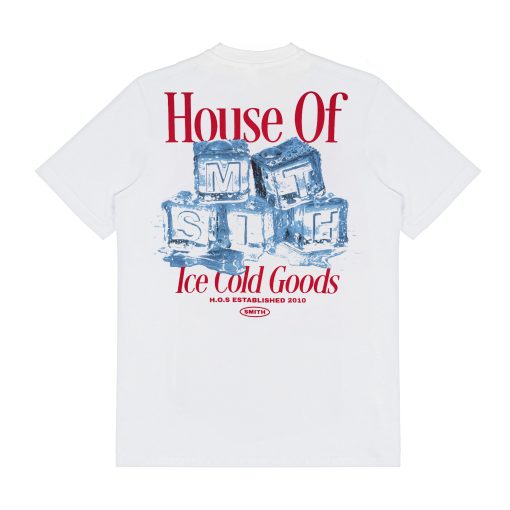 House of Smith Kaos Pria Lengan Pendek - Ice Cold Tshirt White - T Shirt