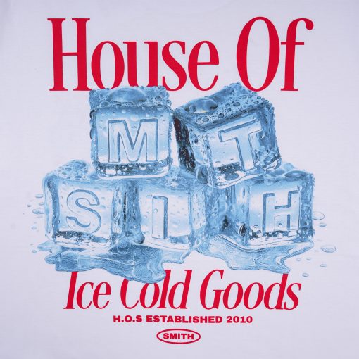 House of Smith Kaos Pria Lengan Pendek - Ice Cold Tshirt White - T Shirt - Image 3