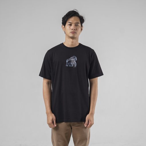 House of Smith Kaos Pria Lengan Pendek - Blizzard Logo Regular Black #2 - T Shirt - Image 3
