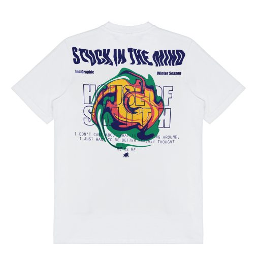 House of Smith Kaos Pria Lengan Pendek - Stuckmind #18 - T Shirt - Image 2