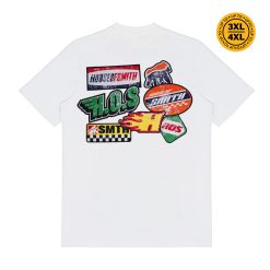 House of Smith Kaos Pria Lengan Pendek - Badge Tshirt White - T Shirt