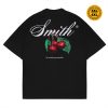 House of Smith Kaos Oversize Pria - Cherrys Heavyweight Oversized Tshirt Black - Oversize T Shirt