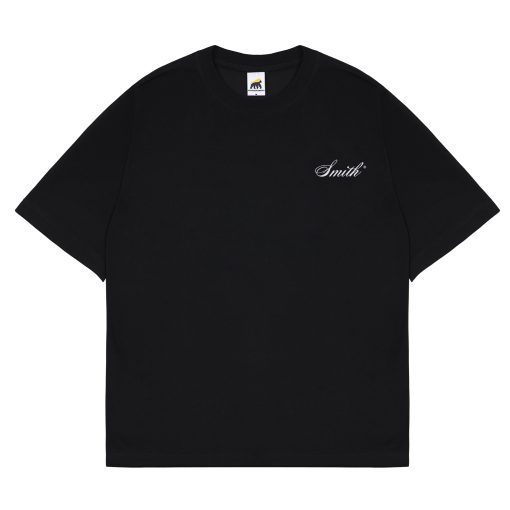 House of Smith Kaos Oversize Pria - Cherrys Heavyweight Oversized Tshirt Black - Oversize T Shirt - Image 2