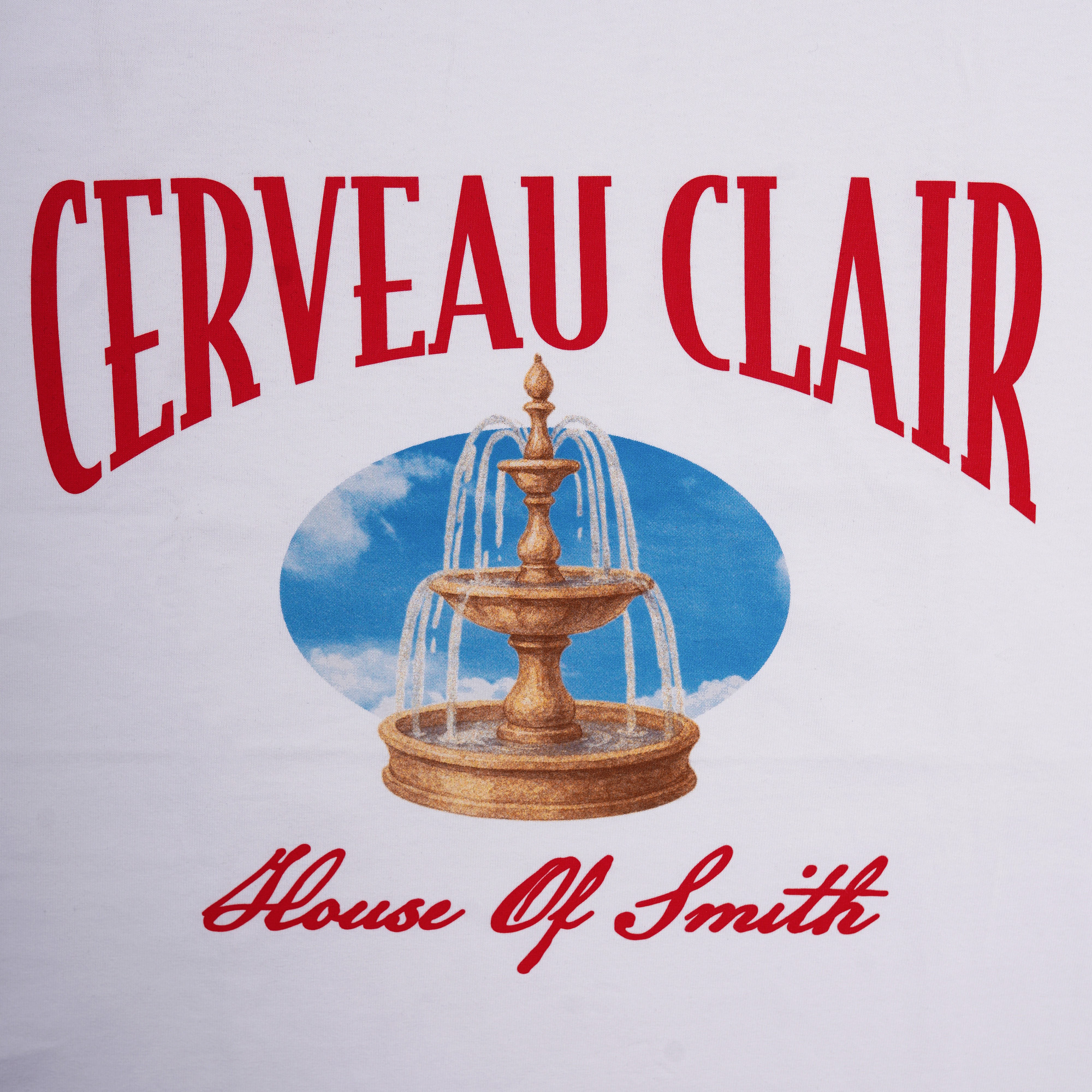 House of Smith Kaos Oversize Pria - Clair Heavyweight Oversized Tshirt White - Oversize T Shirt - Image 2