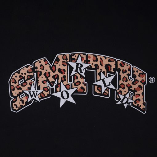 House of Smith Kaos Pria Lengan Pendek - Leopard Tshirt Black - T Shirt - Image 2