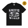 House of Smith Kaos Pria Lengan Pendek - Crust Tshirt Black - T Shirt