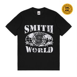 House of Smith Kaos Pria Lengan Pendek - Crust Tshirt Black - T Shirt