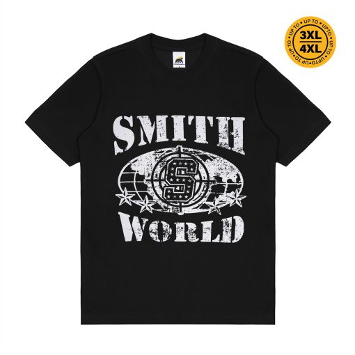 House of Smith Kaos Pria Lengan Pendek - Crust Tshirt Black - T Shirt
