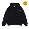 House of Smith Sweater Hoodie Oversize Pria - Double Sleeve Hoodie Black