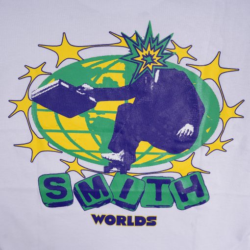 House of Smith Kaos Oversize Pria - Dweller Heavyweight Oversized Tshirt White - Oversize T Shirt - Image 3