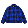 House of Smith Jaket Pria - Field Grid Work Jacket Blue - Work Jacket