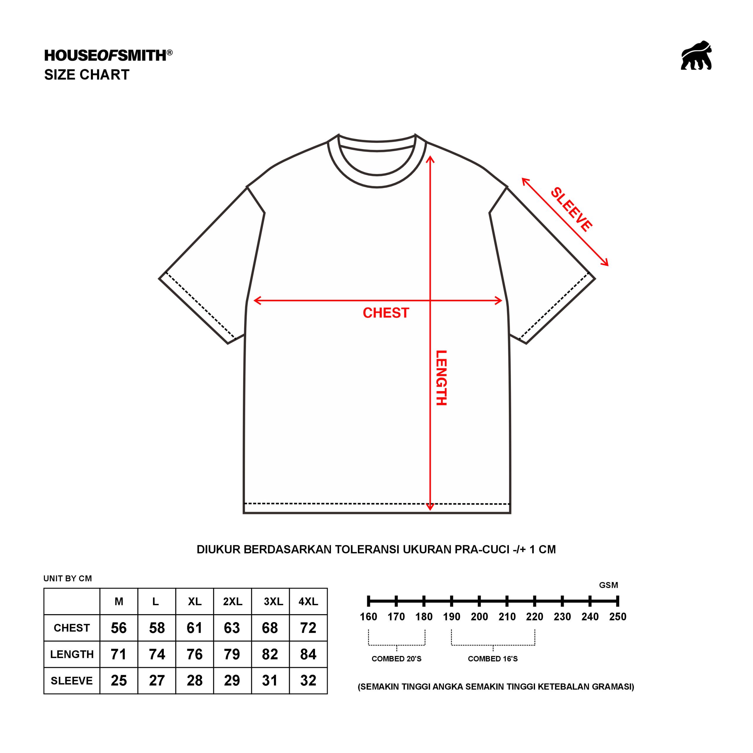 House of Smith Kaos Oversize Pria - Fenetre Oversized Tshirt White - Oversize T Shirt - Image 7