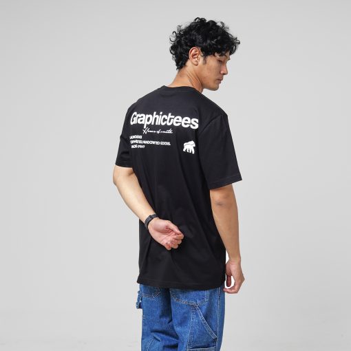 House of Smith Kaos Pria Lengan Pendek - Graphic Black #13 - T Shirt - Image 5