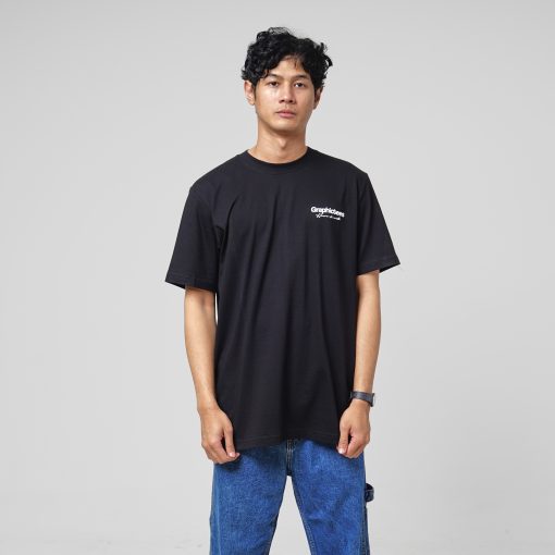 House of Smith Kaos Pria Lengan Pendek - Graphic Black #13 - T Shirt - Image 6