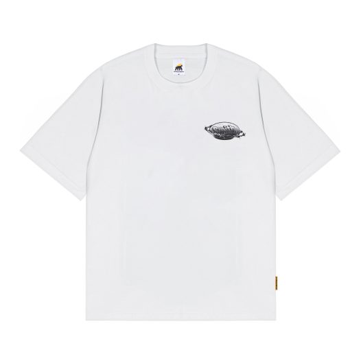 House of Smith Kaos Oversize Pria - Grits Heavyweight Oversized Tshirt White - Oversize T Shirt - Image 2