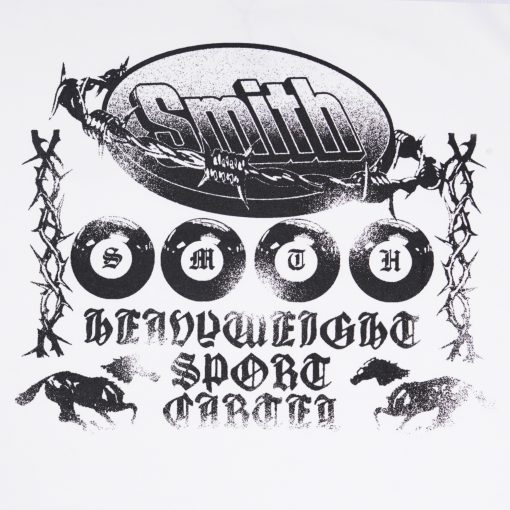 House of Smith Kaos Oversize Pria - Grits Heavyweight Oversized Tshirt White - Oversize T Shirt - Image 3