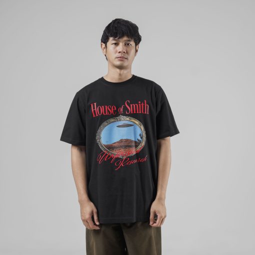 House of Smith Kaos Pria Lengan Pendek - Search Tshirt Black - T Shirt - Image 3