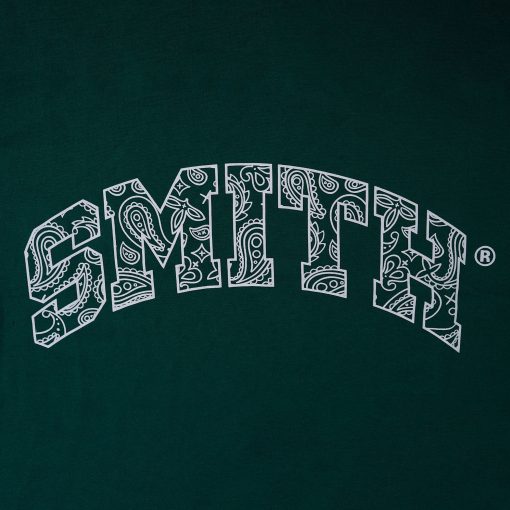 House of Smith Kaos Pria Lengan Pendek - Paisley Tshirt Green - T Shirt - Image 2