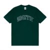 House of Smith Kaos Pria Lengan Pendek - Paisley Tshirt Green - T Shirt