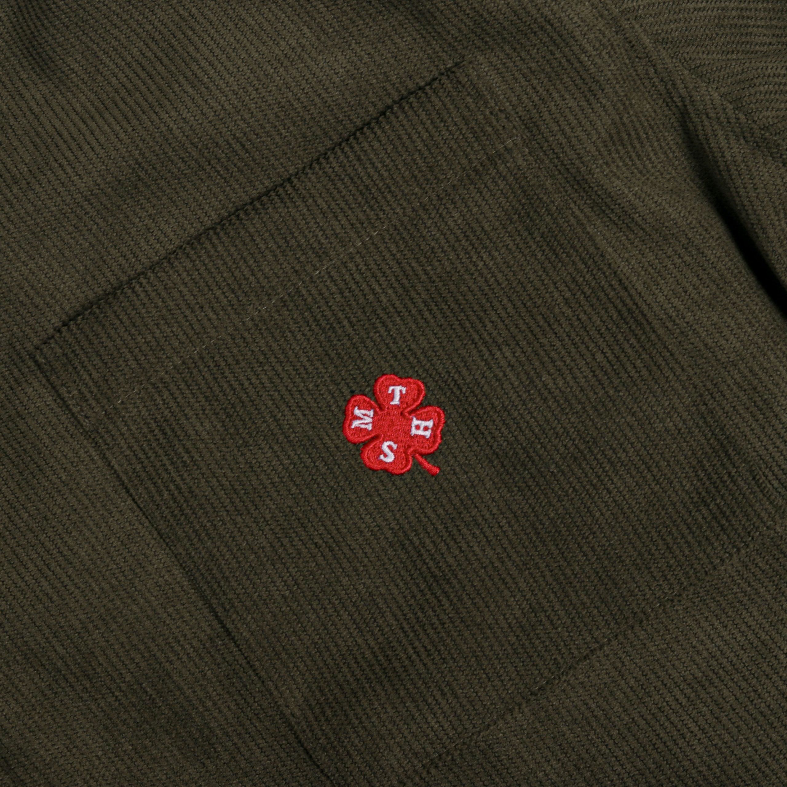 House of Smith Jaket Boxy Pria - Clover Boxy Cord Jacket Army #2 - Work Jacket - Image 3