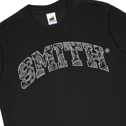 House of Smith Kaos Pria Lengan Pendek - Paisley Tshirt Black #2 - T Shirt - Image 2