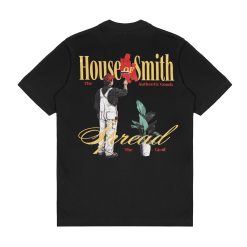 House of Smith Kaos Pria Lengan Pendek - Portray Tshirt Black - T Shirt