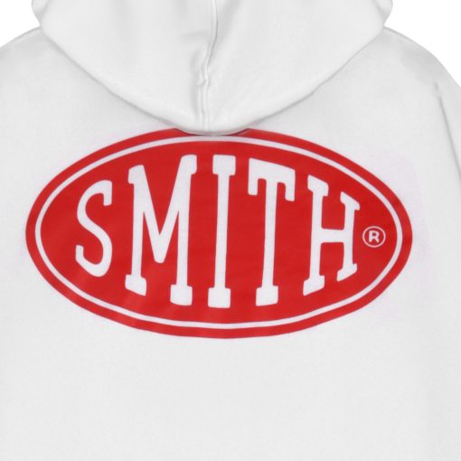 House of Smith Sweater Hoodie Oversize Pria - Badge Logo Oversized Hoodie White - Image 3