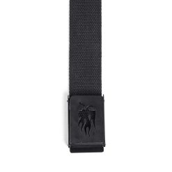 Alternative view of House of Smith Ikat Pinggang - S Burn Webbing Belt Black - Belt