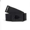 House of Smith Ikat Pinggang - S Burn Webbing Belt Black - Belt