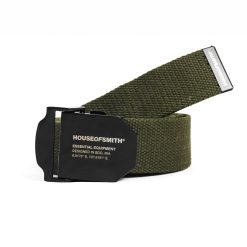 House of Smith Ikat Pinggang - Octagon Utility Webbing Belt Army - Belt