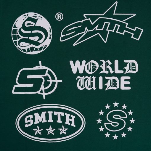 House of Smith Kaos Pria Lengan Pendek - Fervor Tshirt Green - T Shirt - Image 3