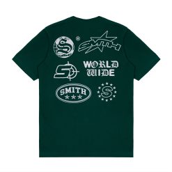 House of Smith Kaos Pria Lengan Pendek - Fervor Tshirt Green - T Shirt
