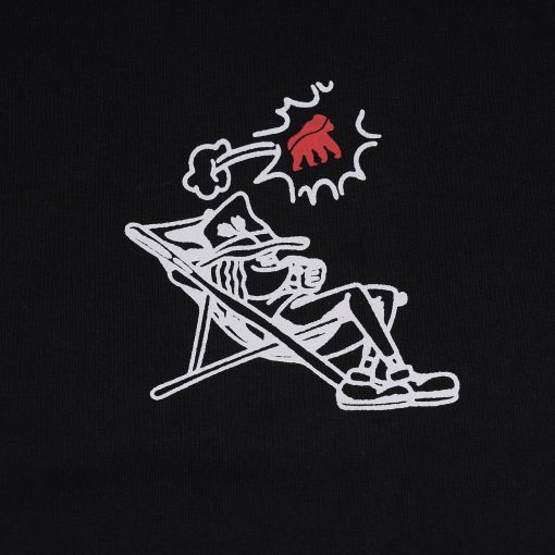 House of Smith Kaos Pria Lengan Pendek - Stay Chill Tshirt Black - T Shirt - Image 4