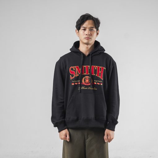 House of Smith Sweater Hoodie Pria - Classic Badge Hoodie Black #2 - Image 4