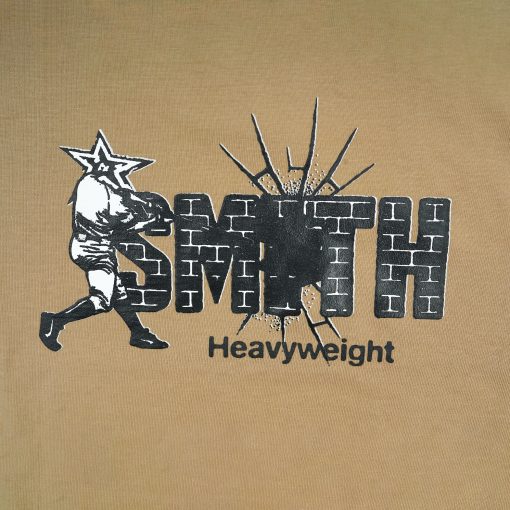House of Smith Kaos Pria Lengan Pendek - Hit The Wall Tshirt Brown - T Shirt - Image 3