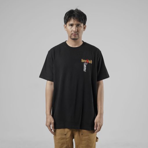 House of Smith Kaos Pria Lengan Pendek - Portray Tshirt Black - T Shirt - Image 6