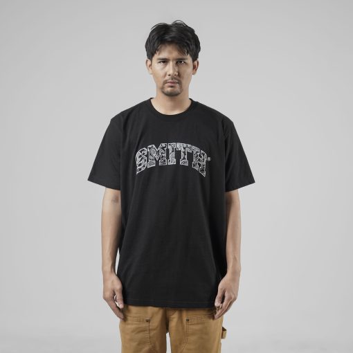House of Smith Kaos Pria Lengan Pendek - Paisley Tshirt Black #2 - T Shirt - Image 3