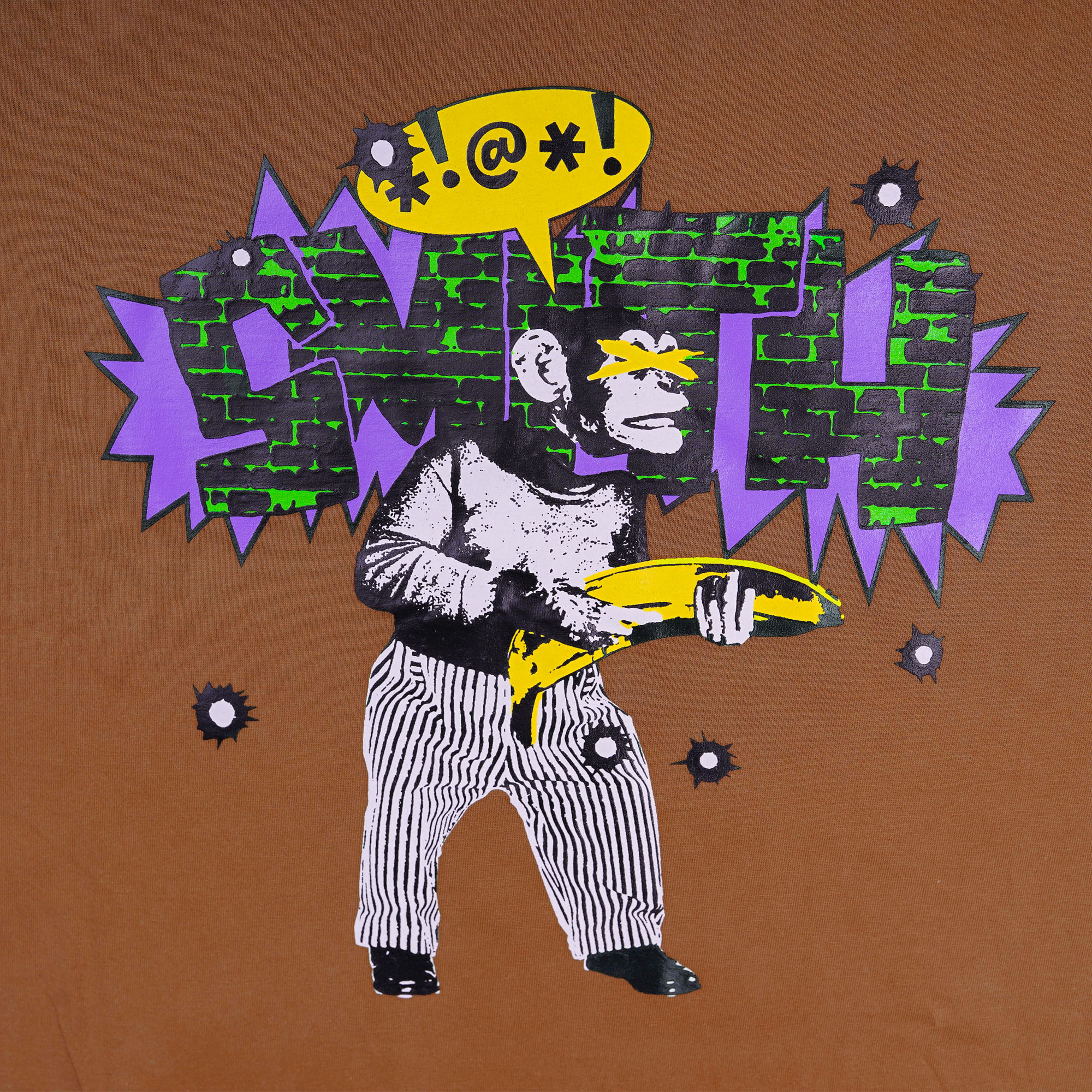 House of Smith Kaos Pria Lengan Pendek - Mobs Tshirt Cappucino - T Shirt - Image 3