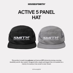 House of Smith Topi - Active 5 Panel Hat - Five Panel Hat