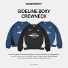 House of Smith Sweater Crewneck Boxy Pria - Sideline Boxy Crewneck