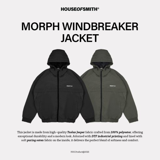 House of Smith Jaket Pria - Morph Windbreaker Jacket - Jacket