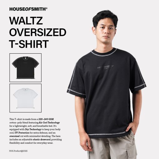House of Smith Kaos Oversize Pria - Waltz Oversized Tshirt - Oversize T Shirt - Image 7