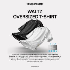 House of Smith Kaos Oversize Pria - Waltz Oversized Tshirt - Oversize T Shirt
