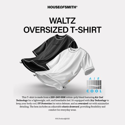 House of Smith Kaos Oversize Pria - Waltz Oversized Tshirt - Oversize T Shirt