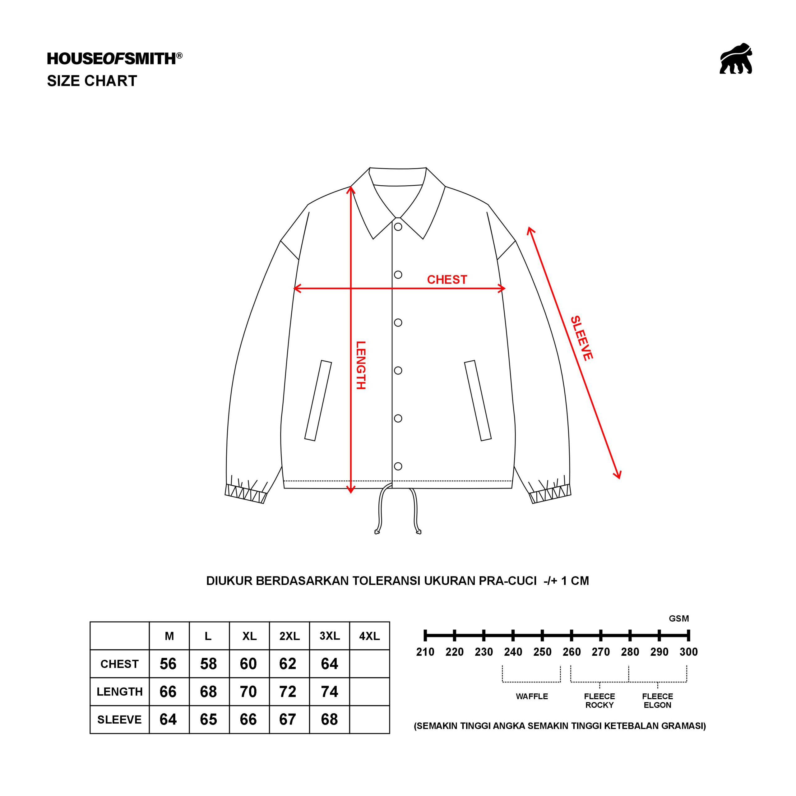House of Smith Jaket Pria - Aptitude Wind Breaker - Coach Jacket - Image 8