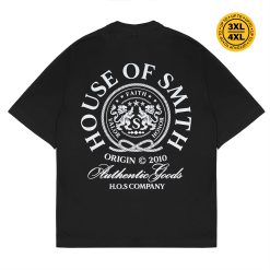 House of Smith Kaos Oversize Pria - Faith Oversized Tshirt Black - Oversize T Shirt