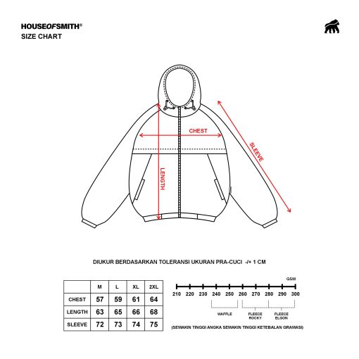 House of Smith Jaket Pria - Morph Windbreaker Jacket - Jacket - Image 7